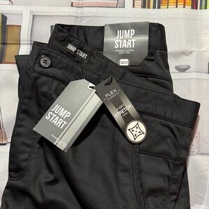 Men's Black Velvet Lined Dress Pants (NWT)